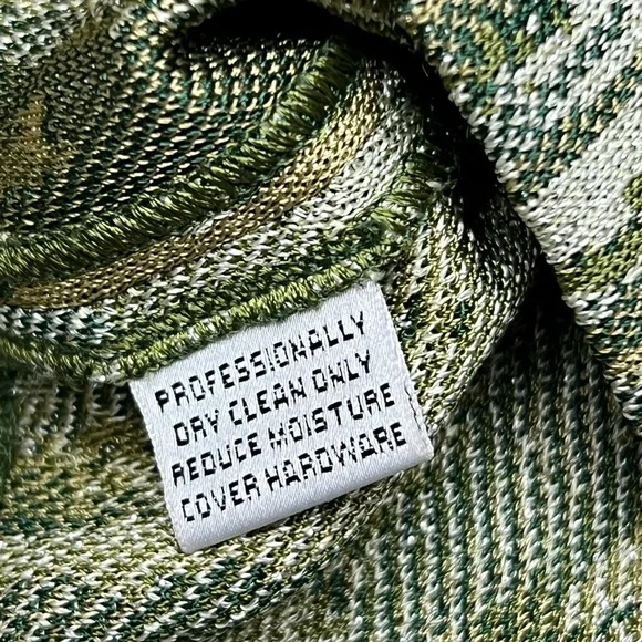 Vintage St John Sleeveless Knit Top Lamé Stripes - Picture 5 of 5